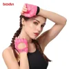 Brand Pro Gym Fitness Gloves Half Finger Non-slip Training Sport Kettlebell Dumbbell Powerlifting Women Glove Yoga Body Building Q0107