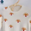 2 ADET Yenidoğan Bebek Kız Erkek Giysileri Setleri Sonbahar Kış Uzun Kollu T-shirt + Pantolon + Tulum Bebek Pijama Bebek Giyim Kıyafetleri LJ201221