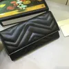 Fashion Design Women flap Wallets with strawberry Genuine Leather Zipper Long Purse Credit Card Holder Black Nude Pink Clutch Wall2739946