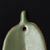 Ceramiczne bambusowe liście zapachowe lampy kadzidła tacy kadzidła kij uchwytu popiołu łapacza posiadacze palnika domowe ozdoby Ornamenty Censer Tool