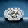 2020 VENDA MAIS DE LUNCIO DE LUZ FLISHAGEM MASCOS 925 STERLING SLATA T PRINCESS CUTO MOISSANITE DIAMONITO ETERNITY MEN MENINO BARCA 3270223