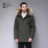 Blackleopardwolf Winter Down Jacket Men Dead Parka Men Alaska Windproof Detachable Outwear Luxury Fur BL1002M 201119