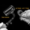 3MMTHICK BOTTOM REAL Quartz Enail Accessories Bong Domeless Nails Fit16mm 20mm Spole With Male Female 90 ° Joint Quart Banger Nail FO7051581