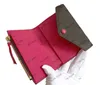 Kvinnor handväska korta långa plånböcker hasp fällbara äkta läder originalväska handväska plånböcker hållare axelväskor väska shop888 0000 3251
