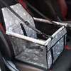 Forniture per animali pieghevoli Tappetino per cani impermeabile Coperta di sicurezza Borsa per seggiolino auto per animali domestici Accessori da viaggio a doppio spessore Borse appese in rete Cane Gatto 257K