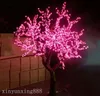 LED artificiale fatto a mano Albero di ciliegio in fiore Luce notturna Nuovo anno Decorazione di nozze di Natale Luci H3m / 3456pcs LED Luce dell'albero a LED