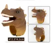 Niños Anillo Ciencia Educación Earra Cognición Simulación Dinosaurio Océano Salvaje Animal Modelo Adornos Plastic Toy Venta Caliente 3 5LH M2