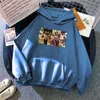 Sweatshirt Hoodie Attack On Titan Baskı Adam Polar Gevşek Boy Kapşonlu Streetwear Vintage Karikatürler Anime Hip Hop Hoodies H1227