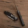 OSO Sweet 1830 складной карманный нож с атласным покрытием 3,1-дюймовый 8CR13MOV лезвие из нержавеющей стали, из нержавеющей стали из нержавеющей стали, наполненная из стекловой нейлоновой ручкой, SpeedSafe