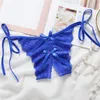 Women Sexy Lingerie Erotic Thong Open Crotch Panties Lace Bow T-Back Underwear Crotchless Pants Open Back Underpants Briefs2331