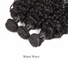 9A MICK Бразильская Водяная Волна Девственные Волосы Феазы Перуанские Индийские Пакеты Волос Оптовая цена Бразильские Человеческие Волосы Weaves 50G / ПК