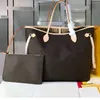 Luxurys Designer-Einkaufstasche, Damen-Handtaschen, klassische Blumen-Braun-Taschen, Geldbörse, große Einkaufshandtasche, Umhängetaschen