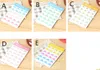 24 stickers/sheet DIY colorful compilation Photo Corner Paper Stickers for Photo Albums Frame Decoration Paste Album Scrapbooking