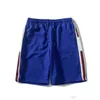 Mens Summer Shorts Pants Fashion 4 Colors Printed Drawstring Shorts Relaxed Homme Sweatpants p285FSGAE10SOL