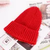 Mode frauen Winter Hüte Stricken Hut Nette Warme Schädel Stretchy Gestrickte Kappen Outdoor Dame Reise Ski Beanie Cap WQ41-WLL