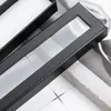 ペンギフトボックス透明な窓紙包装ペンボックスボールペン鉛筆ケースディスプレイスタンドラックスクール事務用品RRE13376