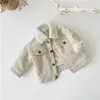 소년 겨울 양모 소년 재킷과 코트 키즈 겉옷 소년 아기 소녀 재킷 코트 유아 소년 겉옷 1-4Y LJ201007