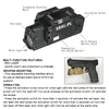 BestHunter CNC завершен SBAL-PL Постоянный тактический стробоскоп с красной лазерной пистолетной винтовкой SBAL SBAL Flashlight