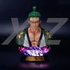 Anime One Piece Figure One Piece Roronoa Zoro Luffy Bust Pvc Action Figury Q11235736402