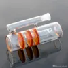 Narguilés de vidro coletor de cinzas reciclador três perc ashcatcher 14mm 18mm masculino feminino coador adaptador de tigela acessórios para fumar para bongo de vidro