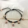 Memnon autêntico 925 prata esterlina rosa vermeil prata super power pulseira com cz se encaixa europeu urso estilo jóias presente 8241a