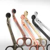 Candle Wick Trimmer Gepolijst roestvrij staal Wicks Clipper Cutter Rose Gold Candles Scissors Cutter 6 kleuren