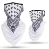 Unisex Ice Silk Sport Bandana Triangle Pendant Face Mask Tube Scarf Neck Legging Cover Fishing Headband Vandringstillbehör GD1034