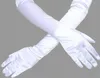 Klassische Erwachsene Handschuhe Hautoper / Ellbogen / Armband Stretch Satin Finger Lange Frauen Flapper Handschuhe Passende Kostüm GC737