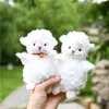 Keychain Japanese cute sheep doll bag hanging plush toy a26