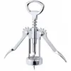 Vinflaskaöppnare Glänsande Silver Zinc Alloy CorksCrew Vinöppnare Högkvalitativ Vinöppnare på Promotion SN3530