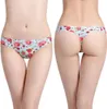 Women woman Thong lingeries Underwear Panties Sexy Low Waist Briefs Womens Seamless ladies Thongs Floral Lady Underpants Lingerie clothes