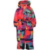 2020 children039s winter outdoor onepiece ski suit wind and snow plus velvet thickening suitable for 310 years old LJ20126739535