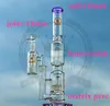 Hookah Corona S3 Klant Toon Dikke Fluorescerende Kleur Roken Glass Bongs Tow Functies Recycler Oil Rigs Herb Grace Bong