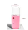 Nanómetros botellas de pulverización USB 30ml tanque 250mAh cara de batería humedad instrumento de suministro de agua Mini mujer humidificador venta caliente 5 25lb m2