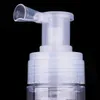 110mlパウダースプレーボトルヘアファイバーアプリケーターバーバーサロンのヘアスタイリング用品用の透明パウダーディスペンサー