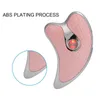 새로운 전기 진동 난방 뷰티 페이셜 리프팅 마이크로 전류 스크래핑 악기 구구샤 얇은 얼굴 마사지 도구