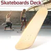 24 pouces à poisson Skateboard Natural Single Foot Maple Blank Deck Board Pièces Happy Baby DIY Skateboard Pont Accessoires116225