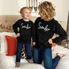 Autumn Mother Daughter Son Sweatshirt Cute Family Matching Clothes Mommy and Me Sweaters Clothes Outfits Look Boys Girl Mom Tops LJ201111