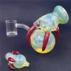 Dragon Claw Orb Rig Dino Bong met 10mm Vrouwelijke Joint Pearl Glass Water Pipe Pijpen Bubbler Bongs DAB Rigs Cap Olierouts