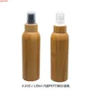 120 ml 10 stk / partij bamboe lege cosmetische container / diy lotion pomp / spray / bamboe schroefdop fles hervulbare container, make-up toolhigh qualtity