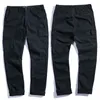 Chaud nouveau arrivé automne marque mode décontracté couleur unie Compression coton pantalon hommes coton pantalon Cargo pantalon hommes grande taille H1223