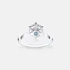 Groothandel luxe 3 karaat ronde gesneden synthetische sona ring vrouwen 925 massief sterling zilveren verlovingsring bruiloft jubileum ring Y200106