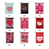 New Valentine's Day Garden Flag 30x45 Garden Decoration Gardens Flags Digital Utskrift Heminredning RRE12655