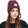 19 Colors Winter Beanies With Logo Wool Hats men women fashion knitted hat classical sports skull caps Female casual outdoor unisex Beanie