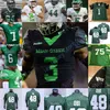 North Texas UNT Maglia da calcio verde media NCAA College Jyaire Shorter Cedrick Hardman Jason Bean Aune Adaway III Greg White Simpson Davis