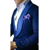 9 ألوان الرجال الزفاف بدلات رفيعة Fit Groom Tuxedos Groomsman بدلات السترة للرجال 2 قطعة سترة 201106