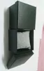 Pudełka jubilerskie 12 sztuk / partia 8x8x6cm Trwałe obecne prezent Hard Case dla Bransoletka Bangle Watch Box (Black)