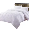 Conjuntos Conjuntos de algodão branco COBRETER COBERTURA STIN STIP Luxo Suave Home Têxtil Beddings e cama Duveta Capa Fronhas