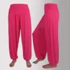 إمرأة مطاطا فضفاضة عارضة القطن لينة اليوغا الرقص الرياضة الحريم السراويل chandal موهير pantalon a50 x1227