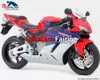 Carenatura rosso blu argento per Honda CBR 1000 RR 04 05 CBR1000 2004 2005 CBR1000RR Kit carenatura moto ABS (stampaggio ad iniezione)